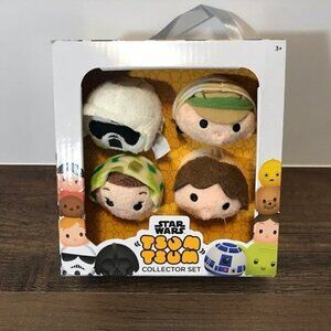 Disney Star Wars Tsum Tsum Collectors Set #3 Plush 4 Pack
